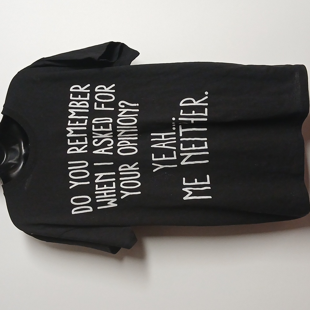 Unisex Black NWOT Graphics T Shirt Size Large - Picture 4 of 8